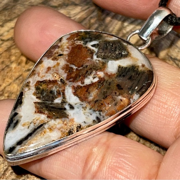 Astrophyllite Pendant 2 1/4” - Picture 4 of 9